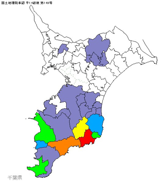 千葉県地図